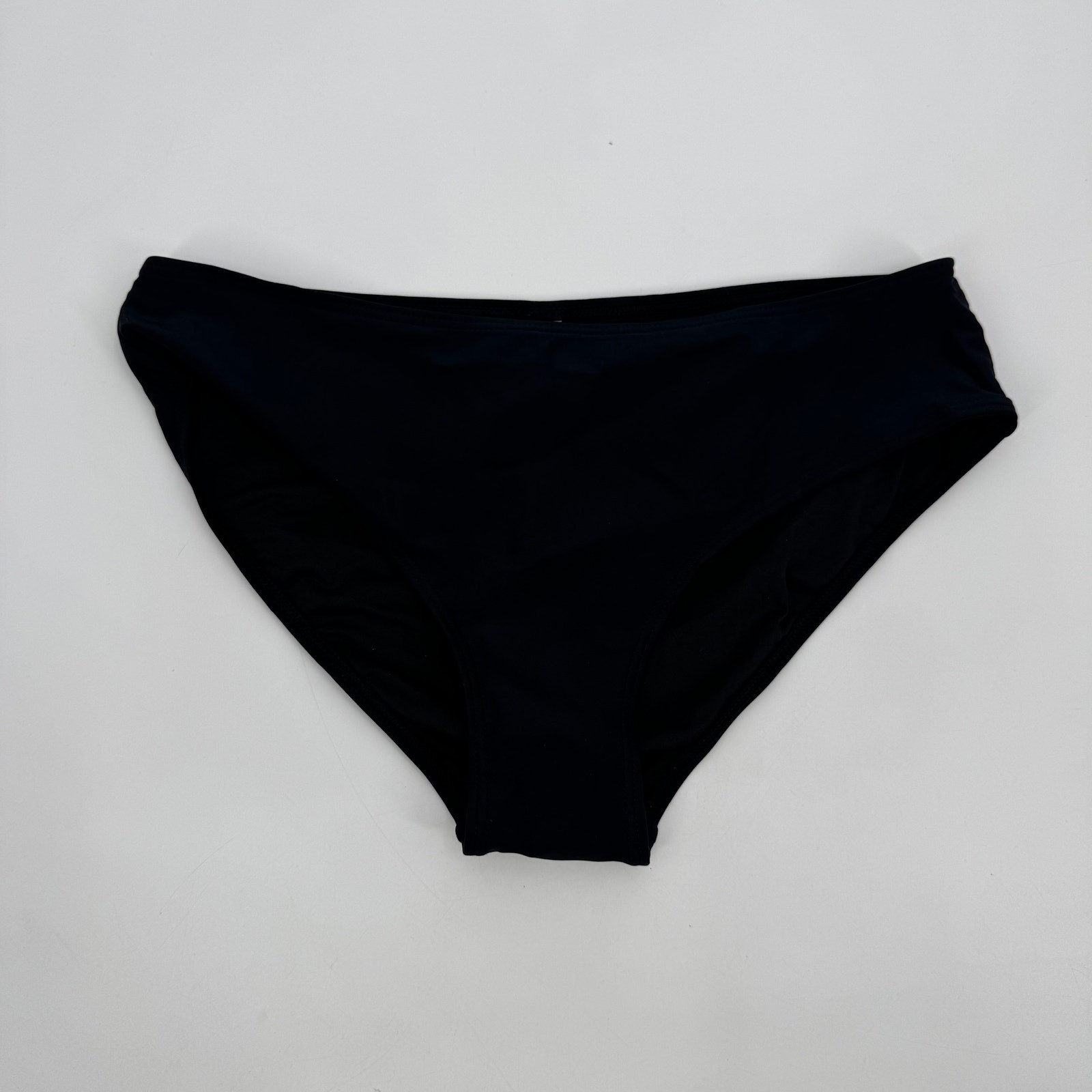 Zmart Women’s Medium Black Mid Rise Swim Bikini Bottoms Swimwear NWT