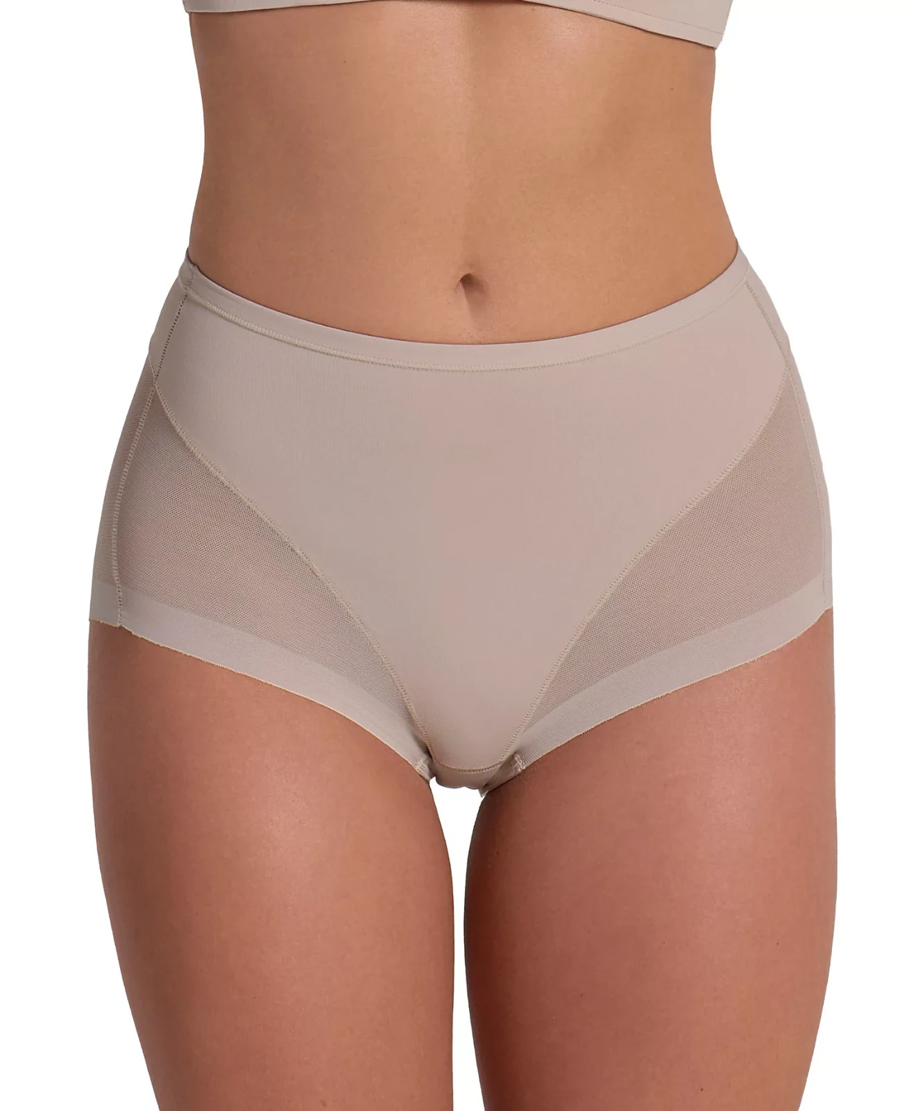 Leonisa Womens Truly Undetectable Comfy Shaper Panty 012657 Size XXL Light Beige