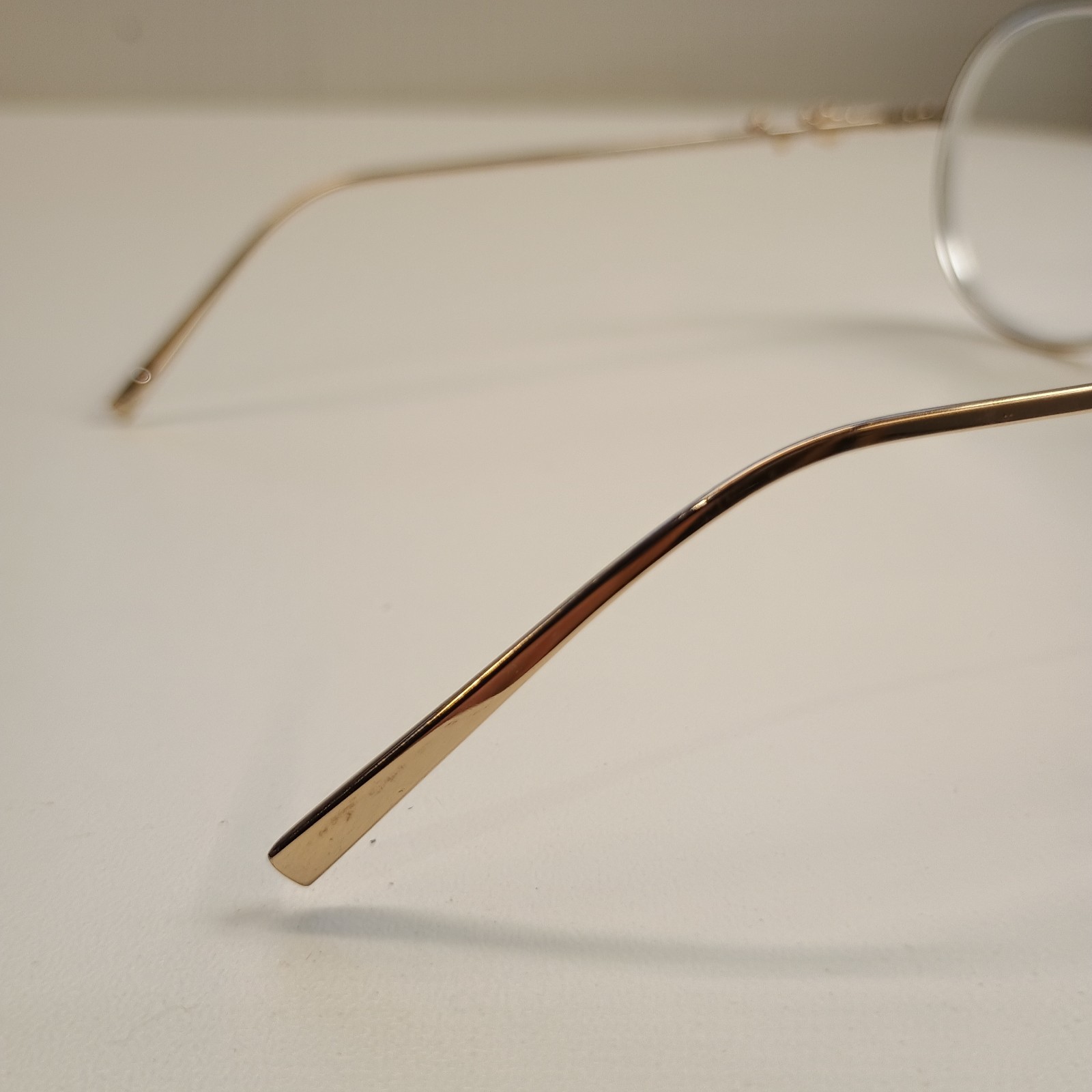 Warby Parker Wilding Leith 2403 Gold Metal Eyeglasses 55/18-142 mm FRAMES ONLY