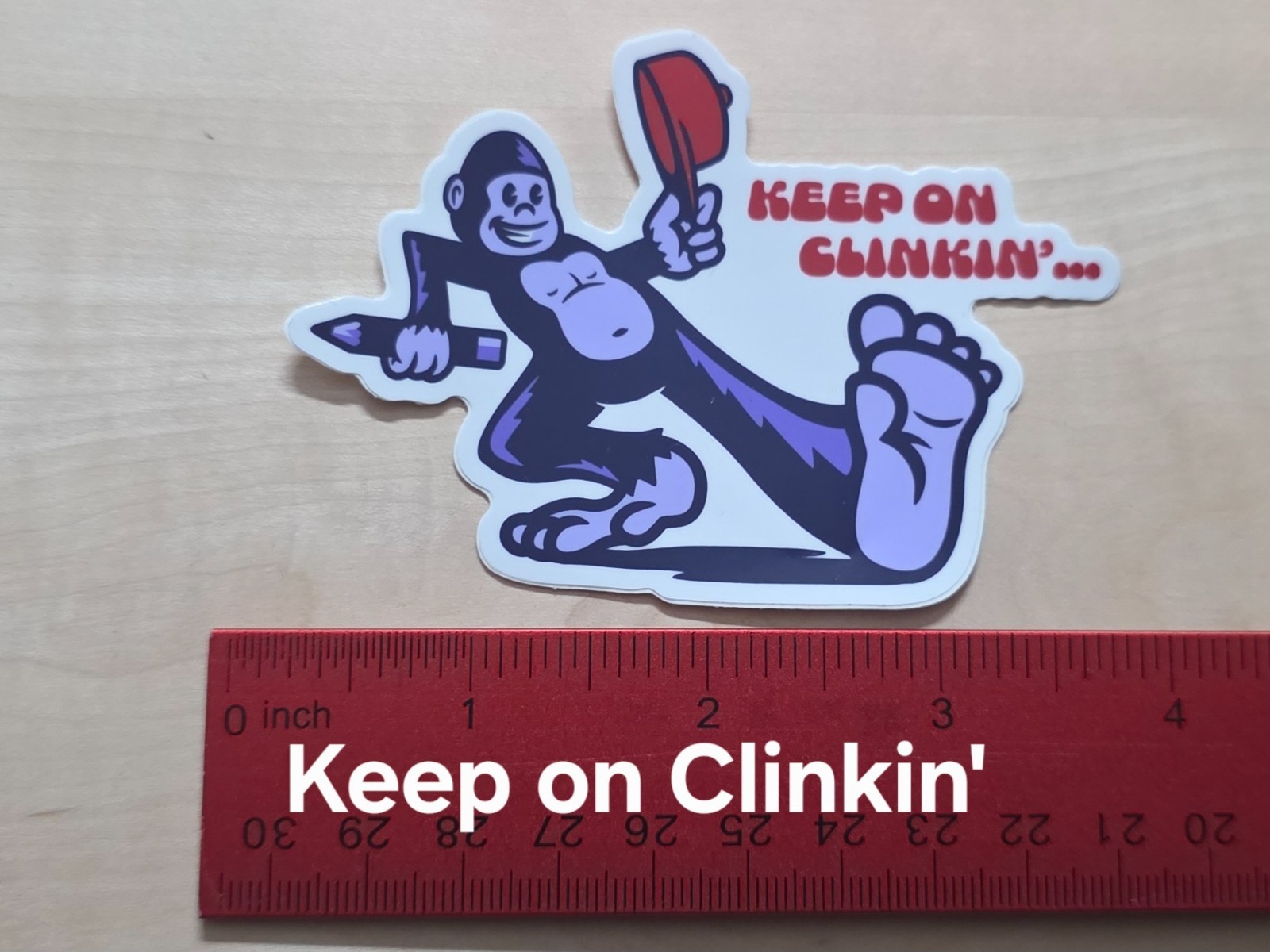 The Clink Room Stickers – Rare – Limited Edition – Kong Sticker – Your Choice