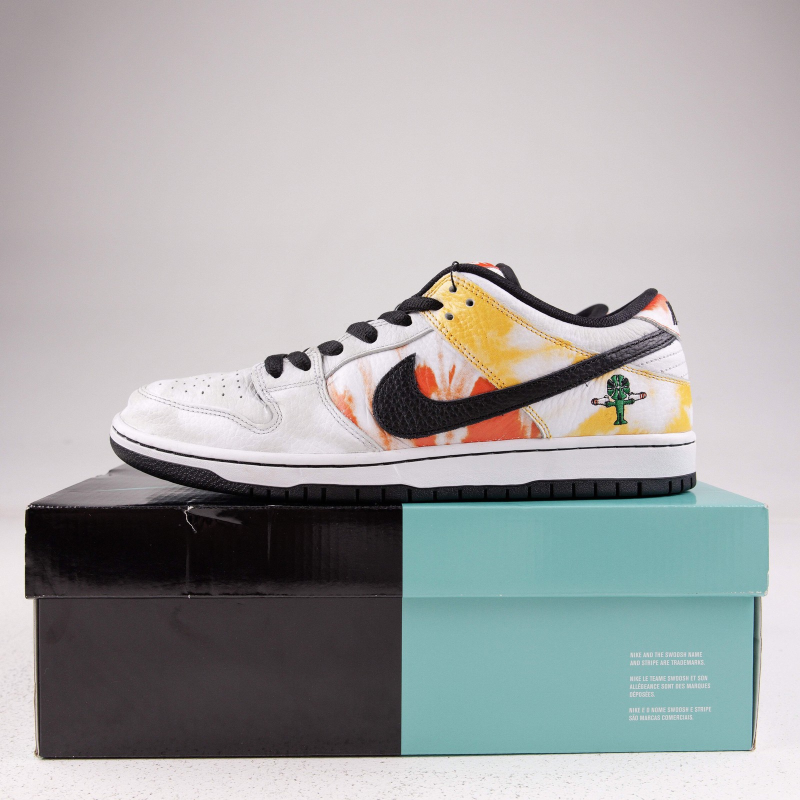 Nike SB Dunk Low Raygun Tie-Dye White – Used – 3689