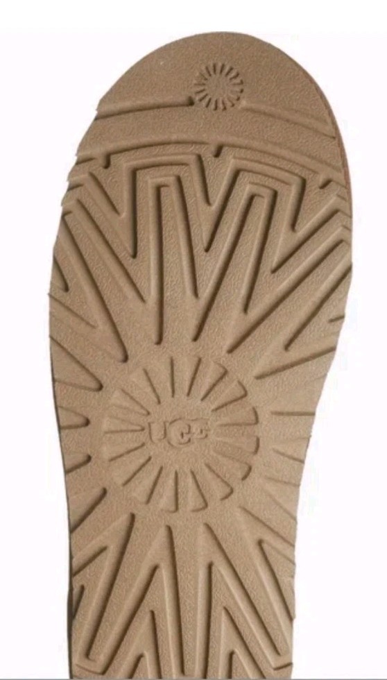 Women’s UGG Classic Mini Cabelle Chestnut Suede/Knit Boot Sz 8.0 UntouchedNewBox