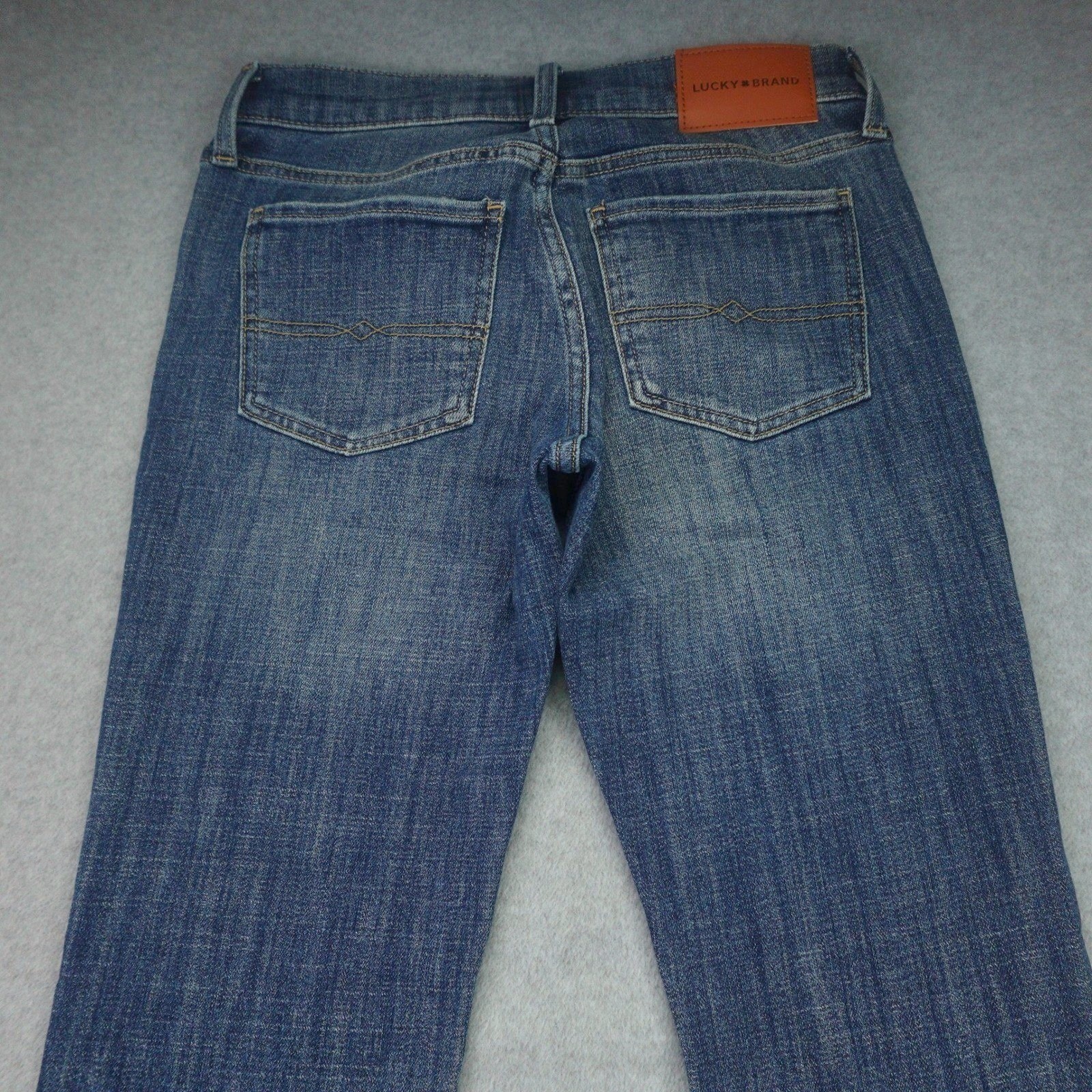 Lucky Bran Jeans Womens 2/26 R Blue Sweet Mid Rise Boot Classic Denim