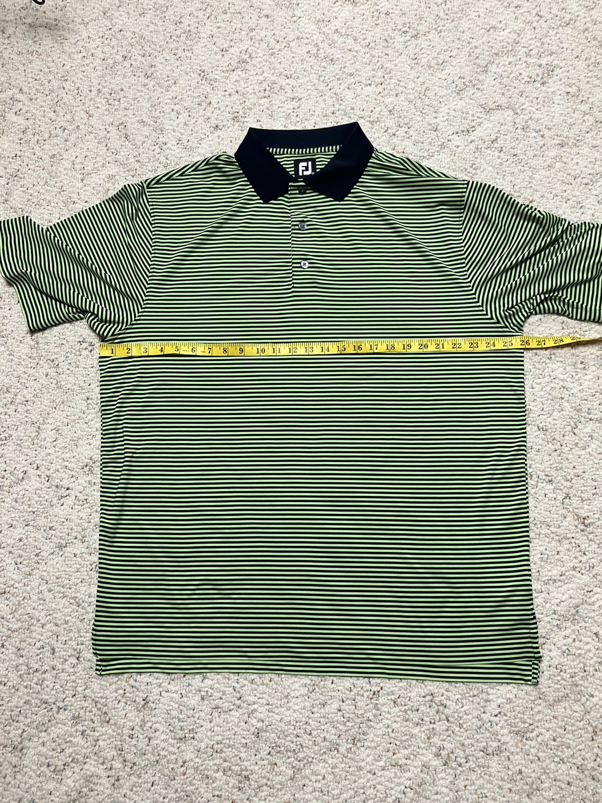 Footjoy Golf Polo XL Performance Stretch Dave Thomas Classic Extra Large FJ