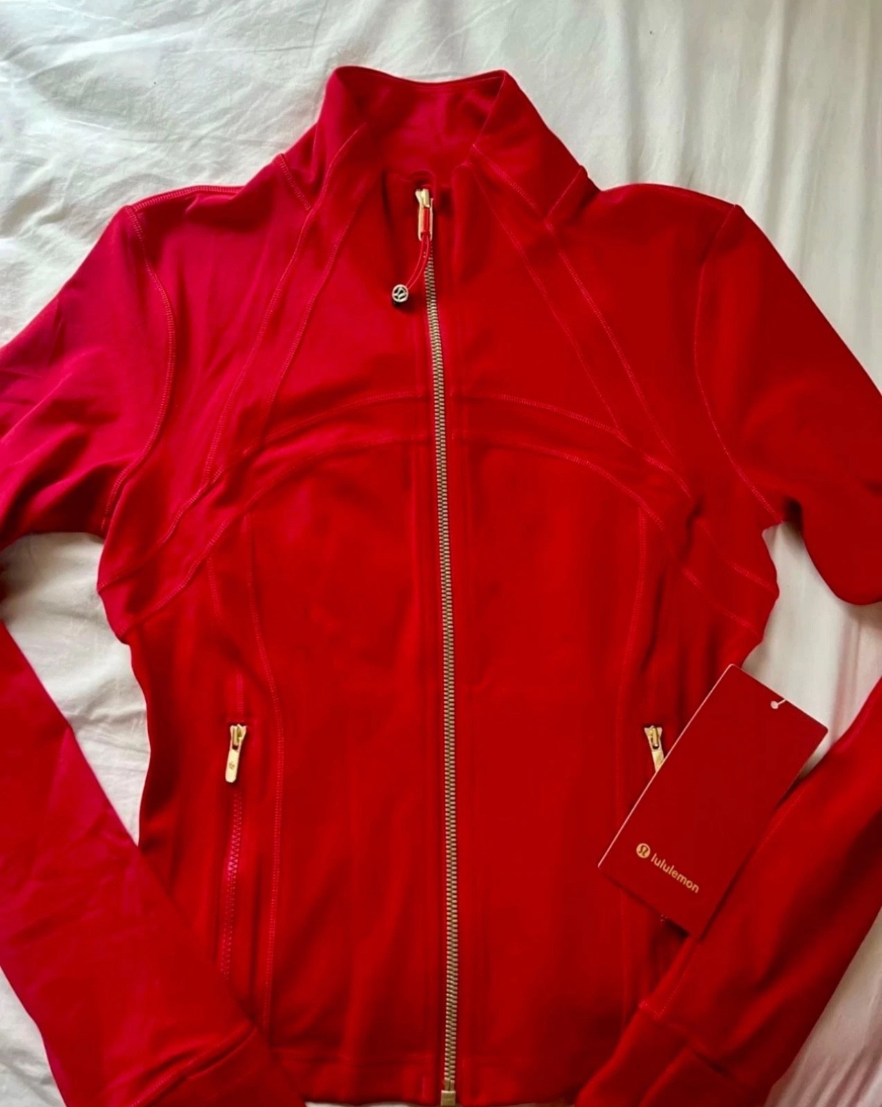 IuIu red jacket size 2