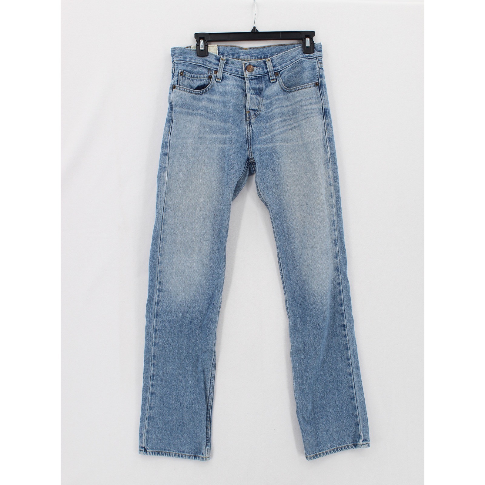Hollister Blue Denim Jeans Button Fly Mens 29×32