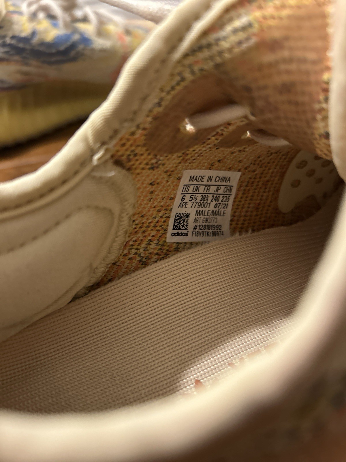 adidas Yeezy Boost 350 V2 MX Oat GW3773 Low Top Knit Breathable Sneakers