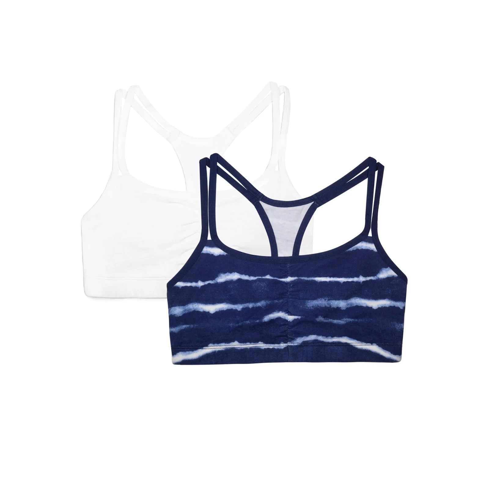 6 pc Fruit of the Loom Stretch Cami Strap Comfort Sport bra XS S M L XL 2X 3X 4X