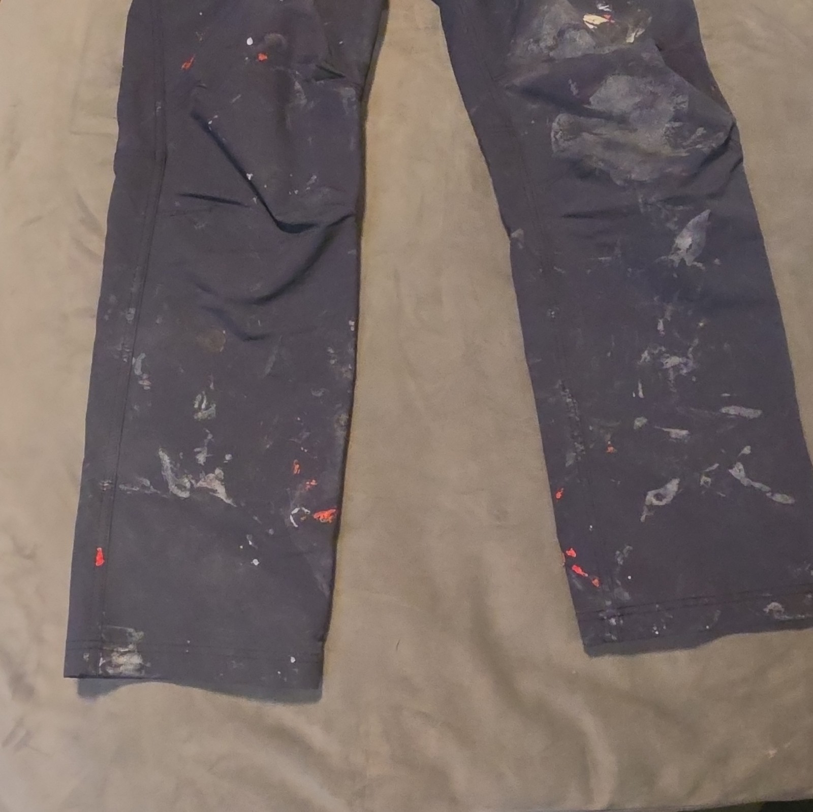 TRUEWERK T2 WERKPANT Men’s Work Pants 34W/32L Blue Nylon Canvas