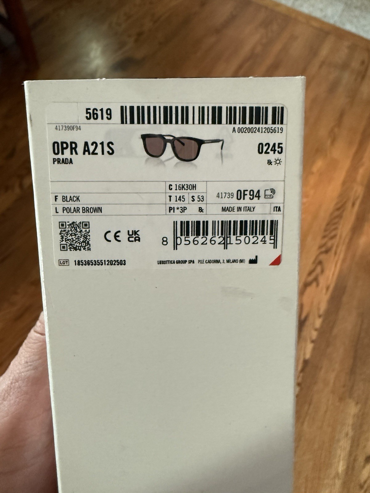 Prada SPR A21 16k-30H Sunglasses