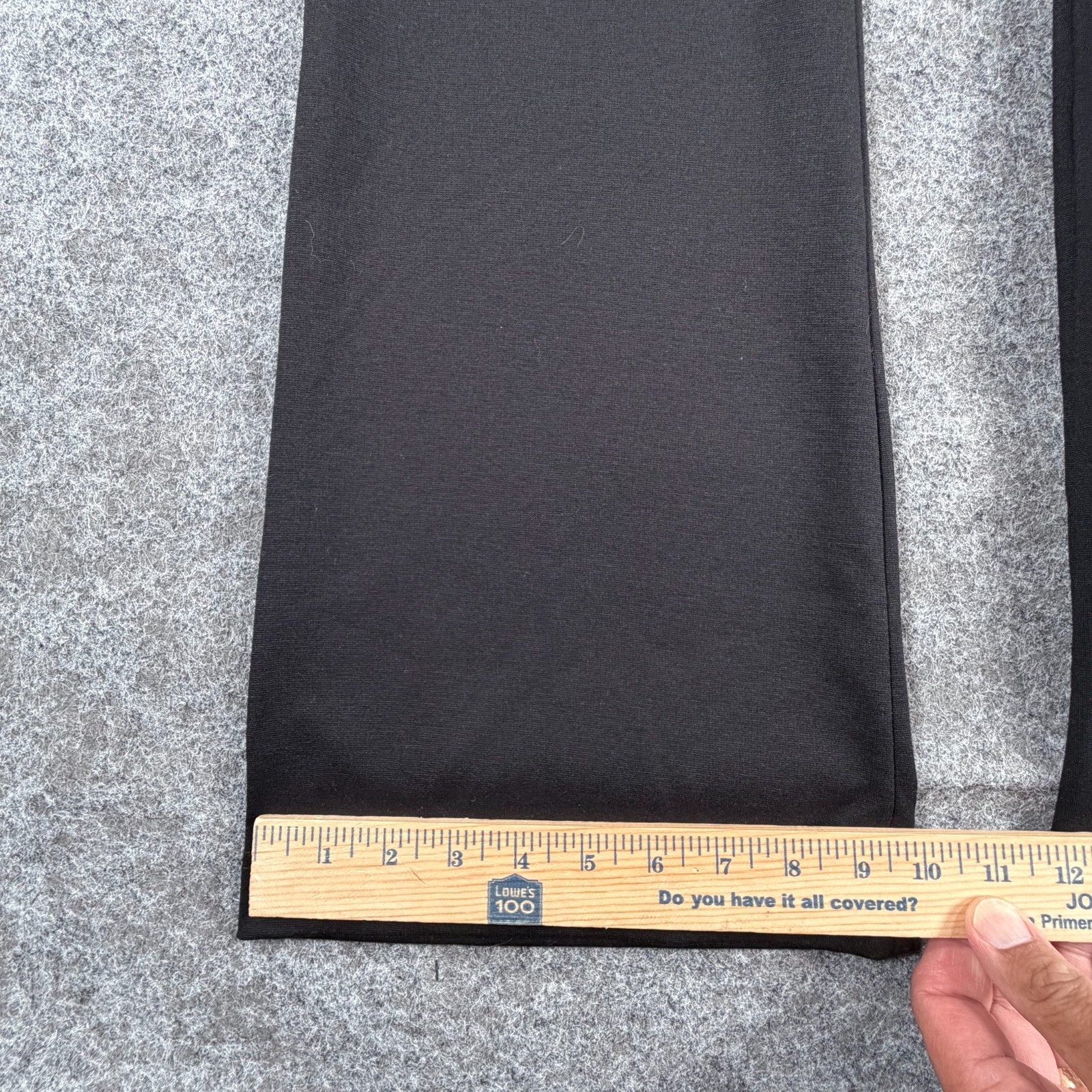 Chico’s So Slimming Ultra Flare Dress Pants Womens 15 Black Flat Front Classic