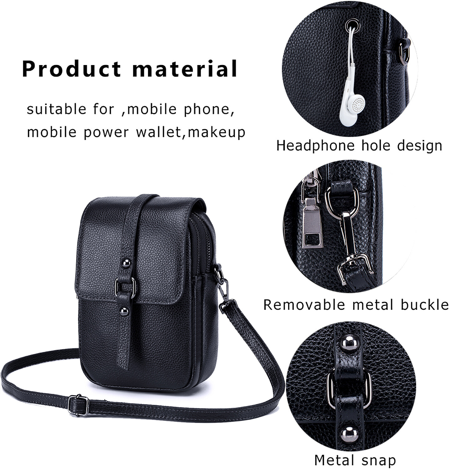 Women’s Cross Body Small Cell Phone Handbag Designer Shoulder Bag Purse Wallets