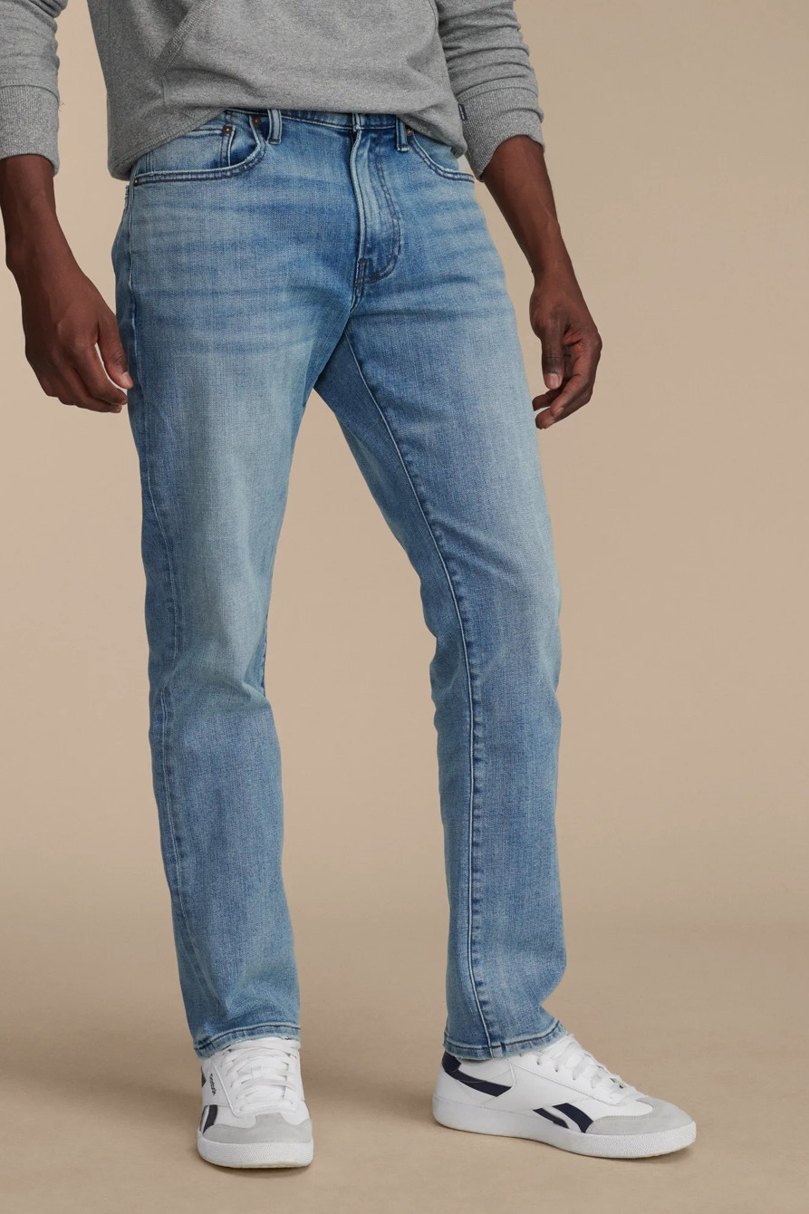 NEW Lucky Brand 223 Straight Coolmax Stretch Jeans- Men’s 33×30 -Polaris 7M13720