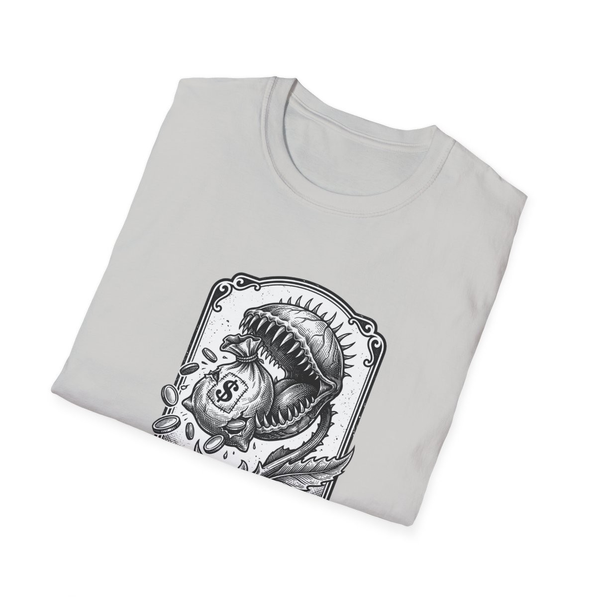 Eat The Rich t-shirt Carnivorous Monster Illustration