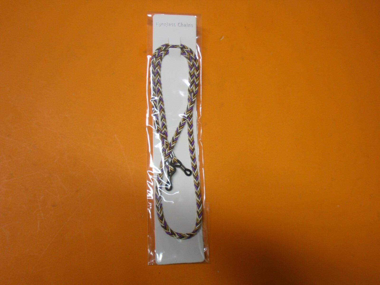 New ! 4PK Eyeglass Chains Assorted Color 24″ Long