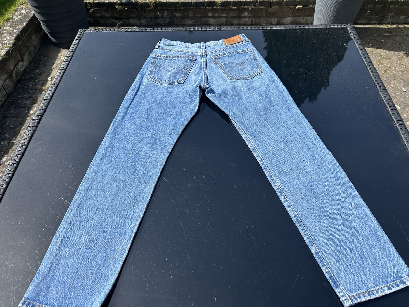 Levi 690 Premium Middy Straight Jeans Waist 26in Inside Leg 30in 100% Cotton