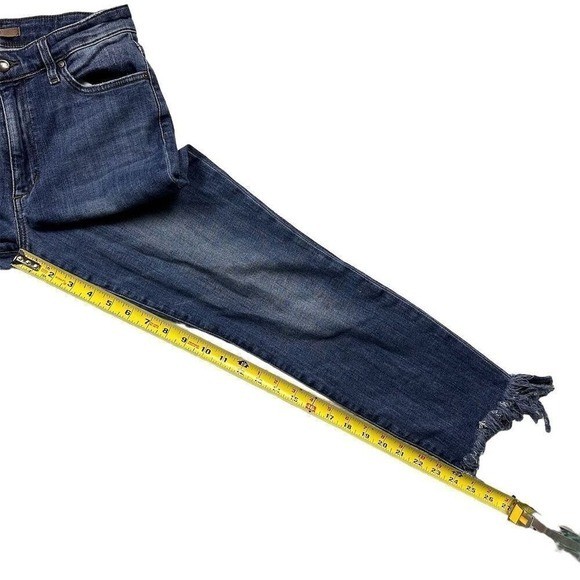Joe’s Jeans The Charlie Women’s High Rise Skinny Ankle Jeans Size 28 Blue Frayed