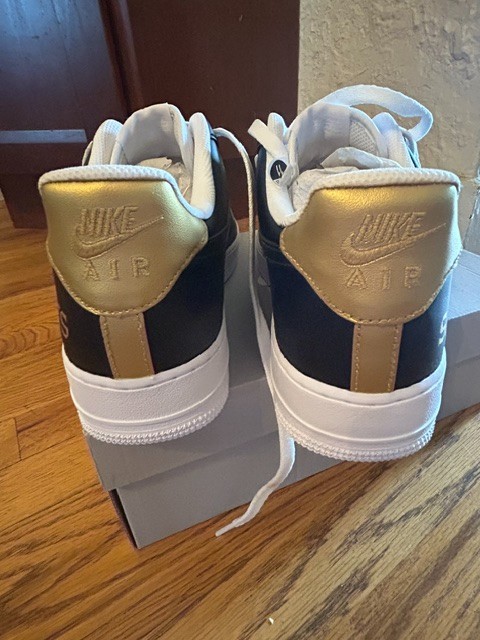 Customized – Hand Painted Nike Air Force One New Orleans Saints – Men’s Size 11