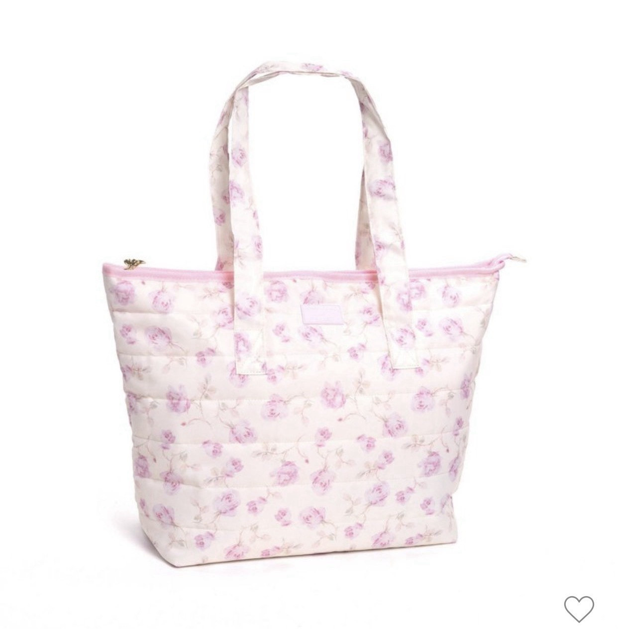 LoveShackFancy │ Yoobi Ribbon Rosa Quilted Tote Bag Target Pink