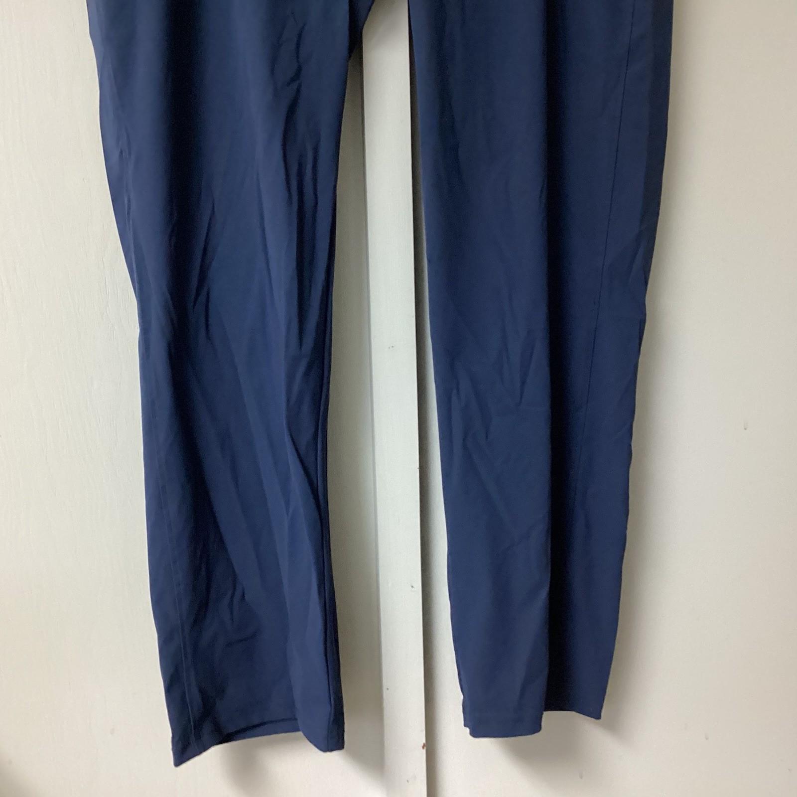 &Collar Performance Menswear Athletic Blue Navy Slim Fit Pants Size 36 X 32 NWT
