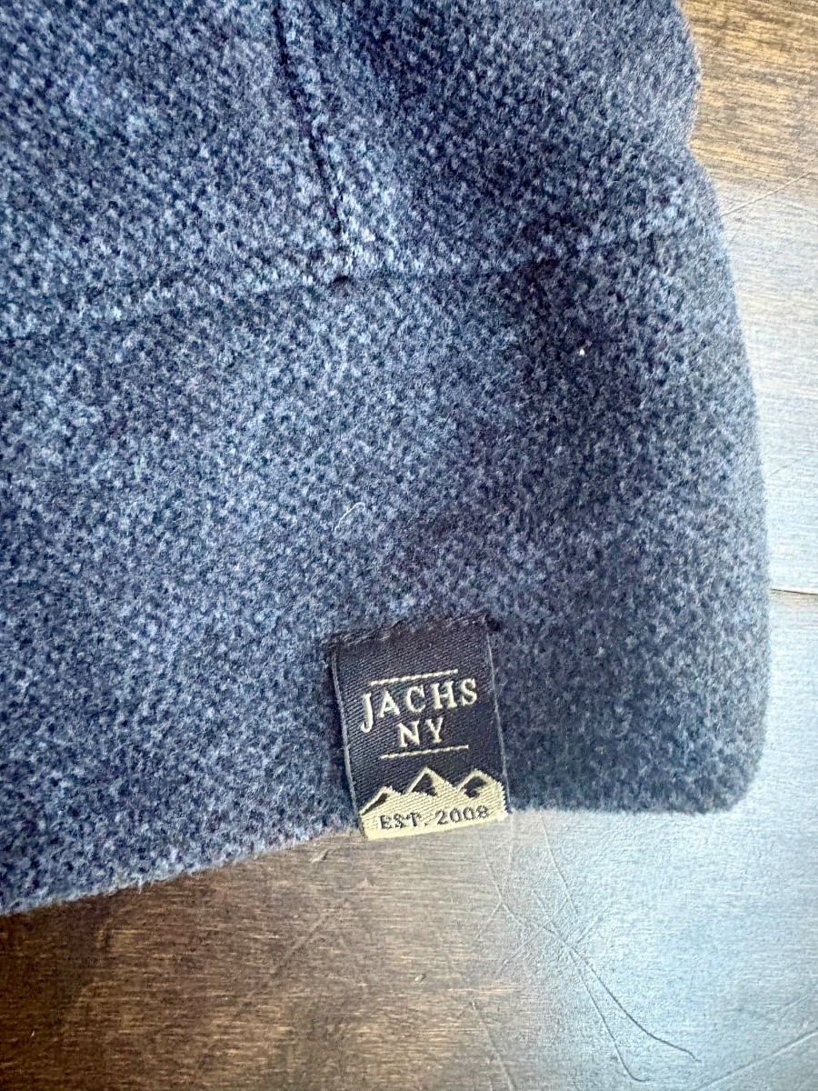 JACHS NY Men’s Hoodie Pullover Fleece Size L Charcoal Gray