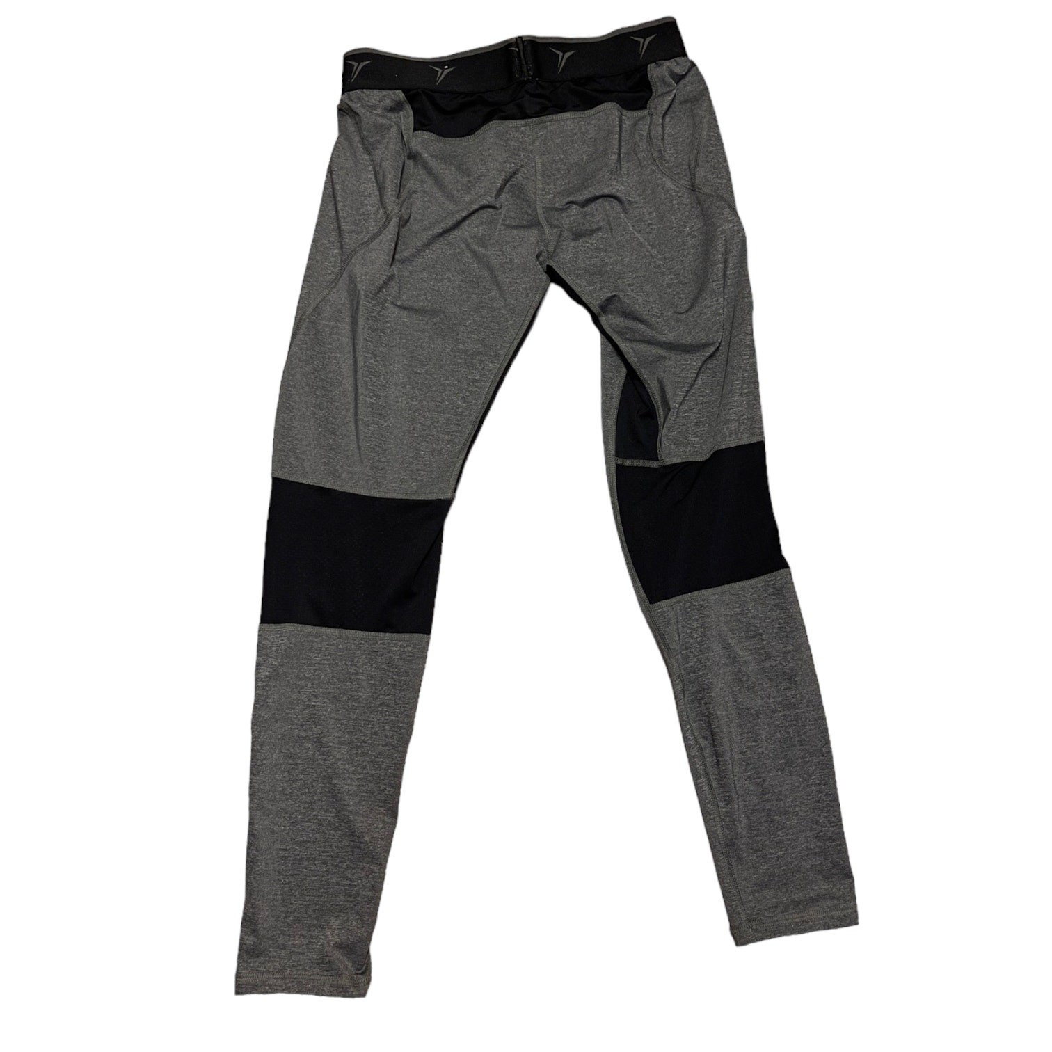 Old Navy Active Gray Black Compression Workout Pants Medium