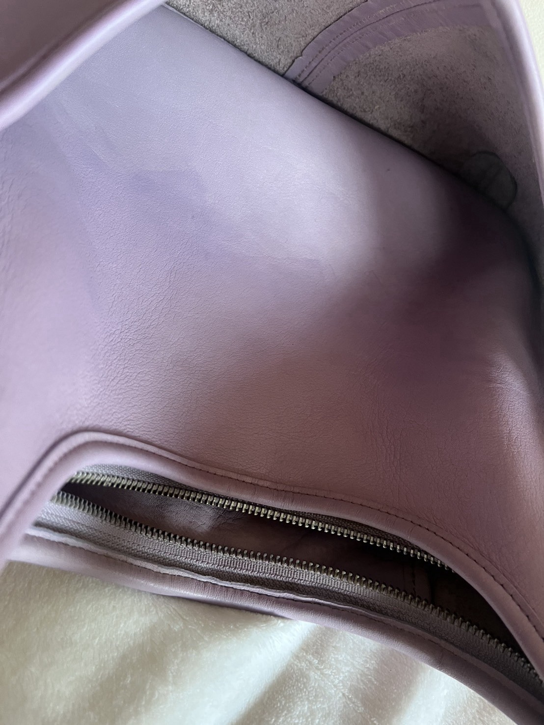 Coach MEDIUM C8C 9033 Vintage Lavender Leather Ergo Shoulder Bag