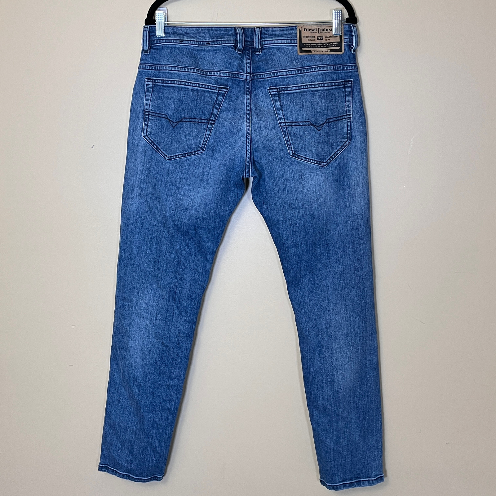 Diesel Thommer-R Slim Fit Stretch Jeans – Men’s Size 32*31 – Blue