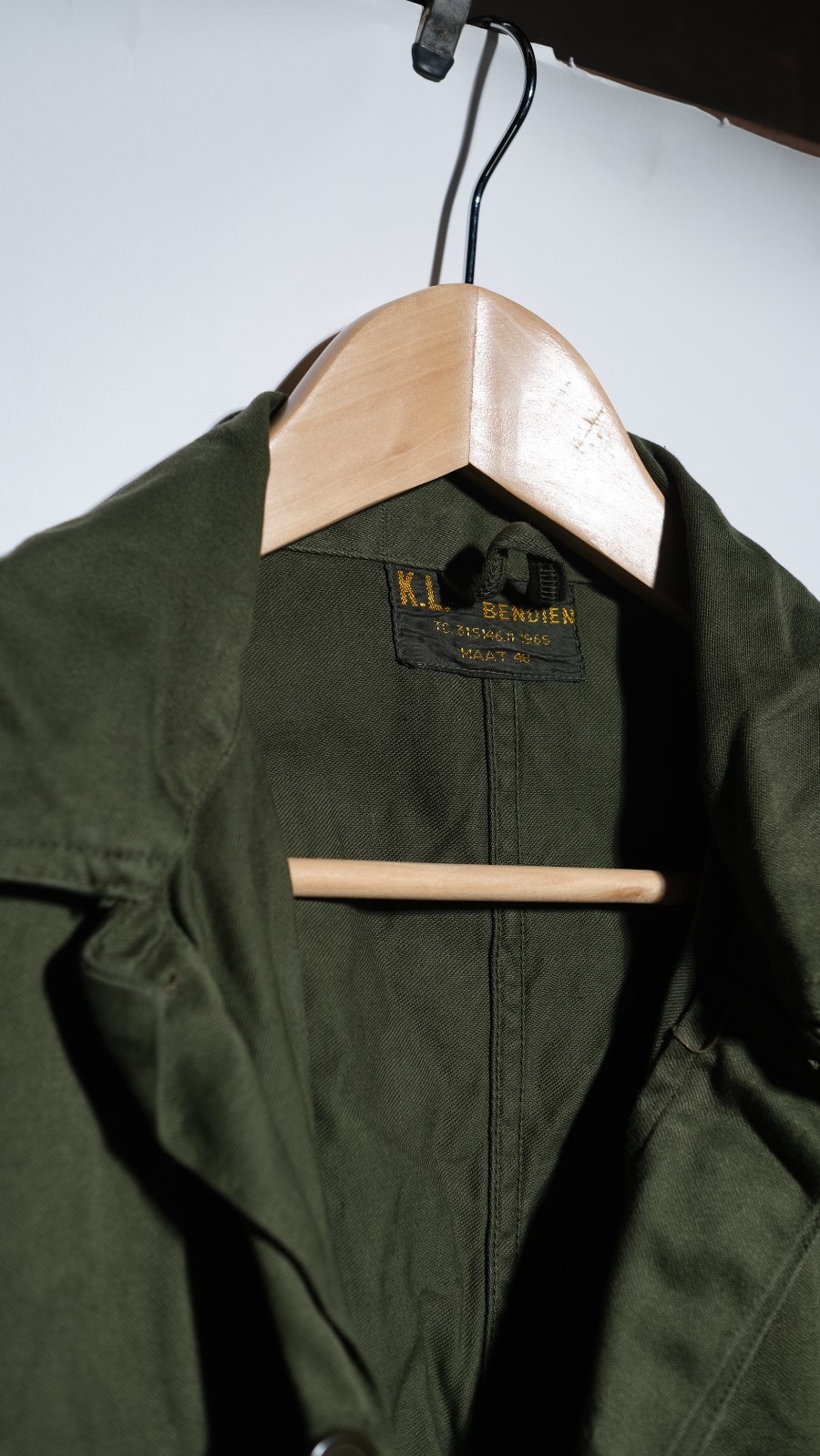 Vintage U.S. Military Utility Coveralls K.L. Bendien 48