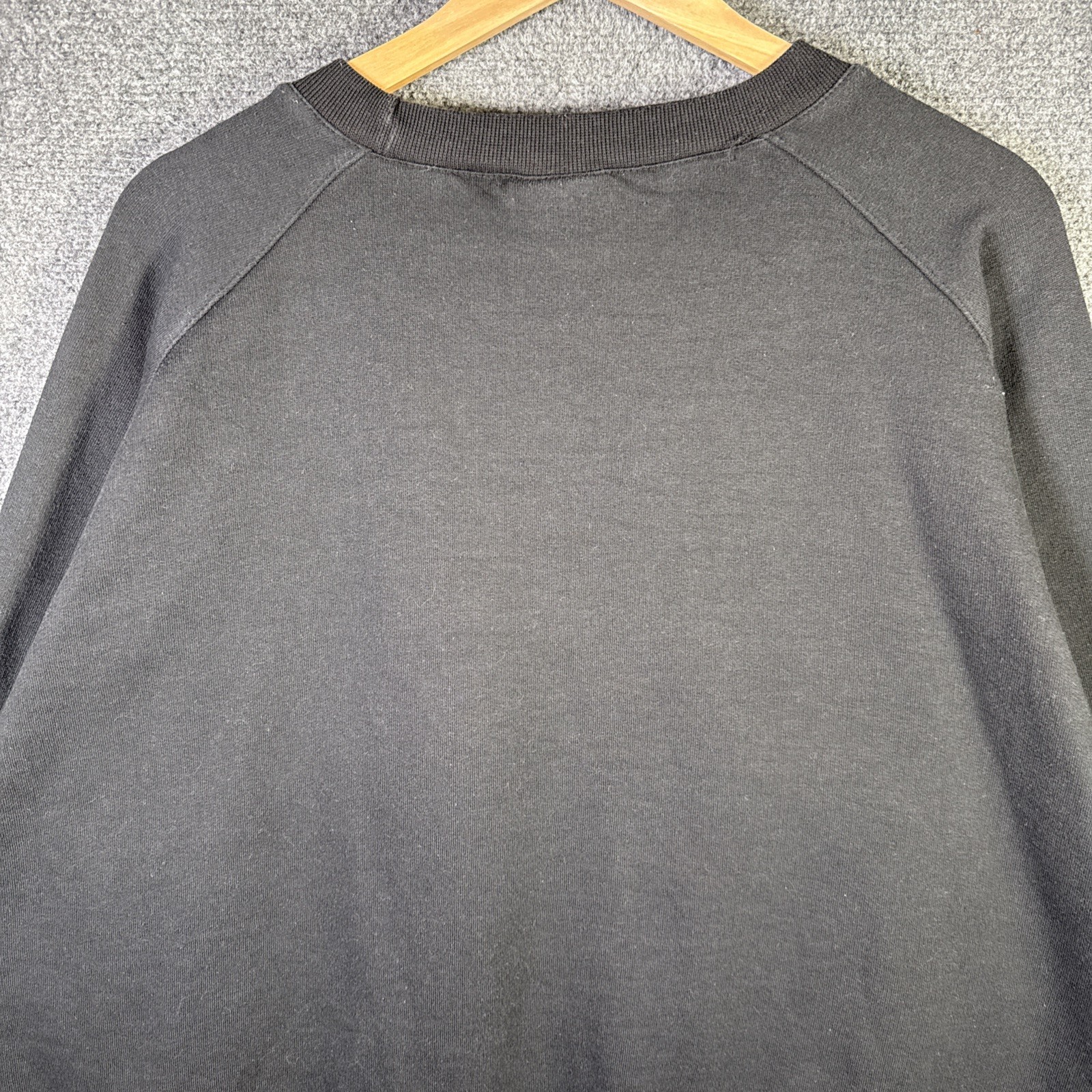 Vintage Nike Force Sweatshirt Mens XL Black 90s Basketball Oregon SAMPLE RARE