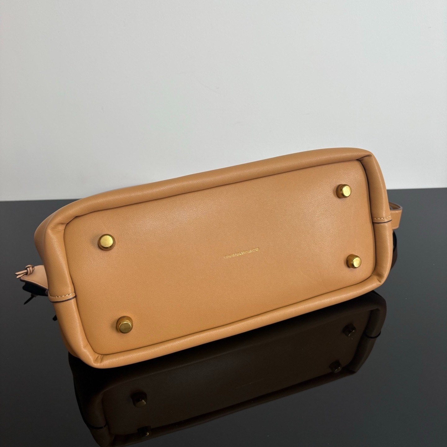 COACH Slouchy Rogue Top Handle Bag CCC39 Honey Brown