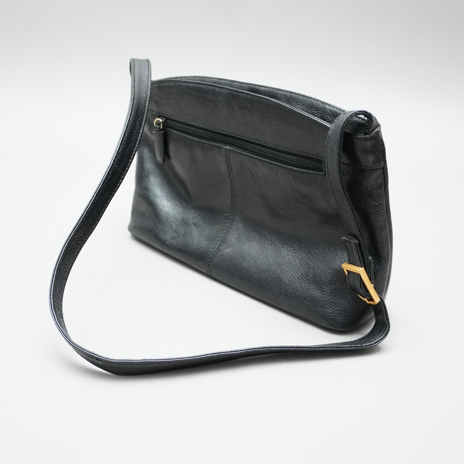 Picard Leather Clutch Bag Black Very Well Maintained 1.08AIO