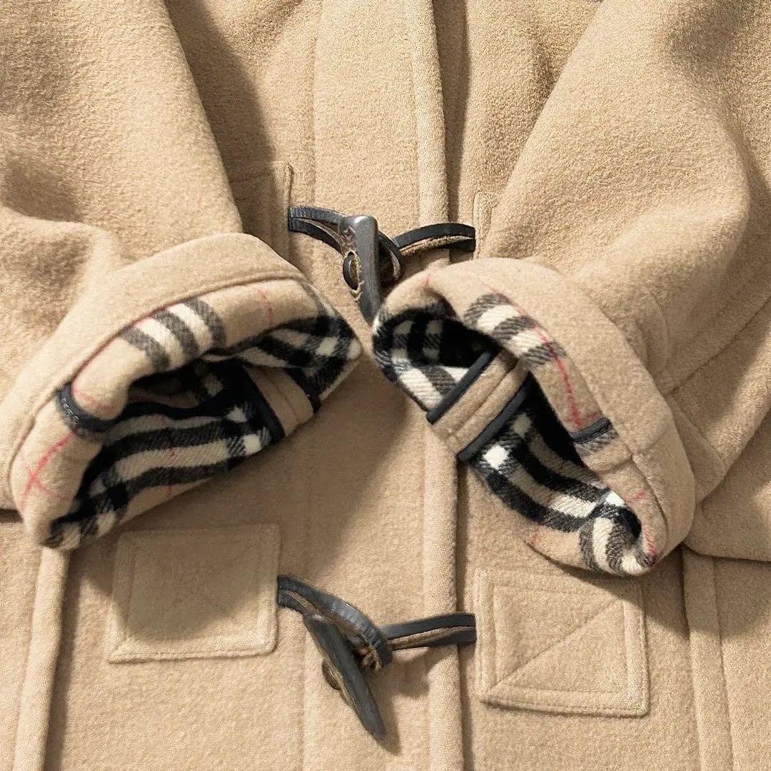 Burberry London All Over Nova Check Duffle Coat L