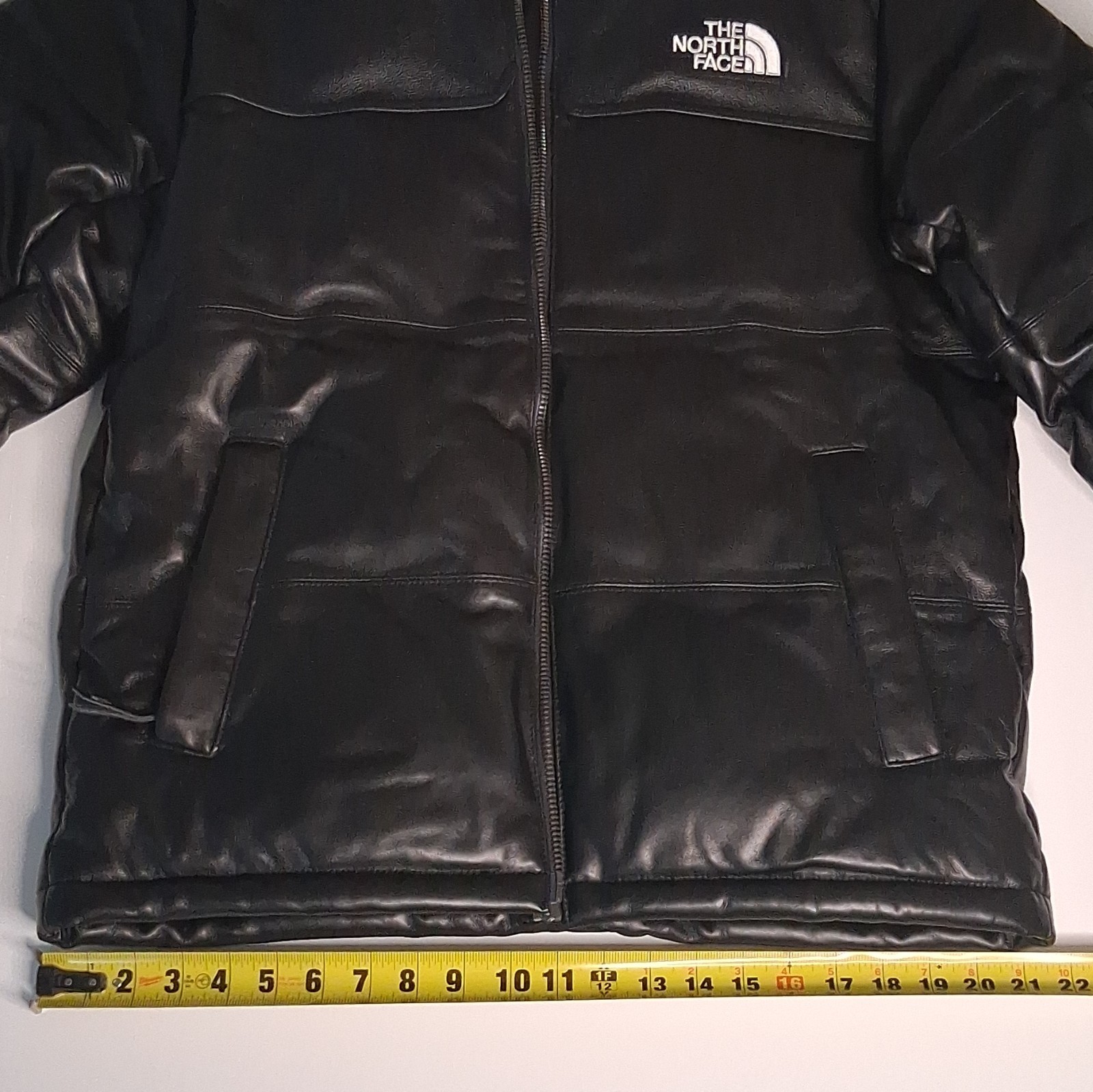 The North Face Eco Leather Nuptse Jacket Limited Edition #327/400 M Leather Pack