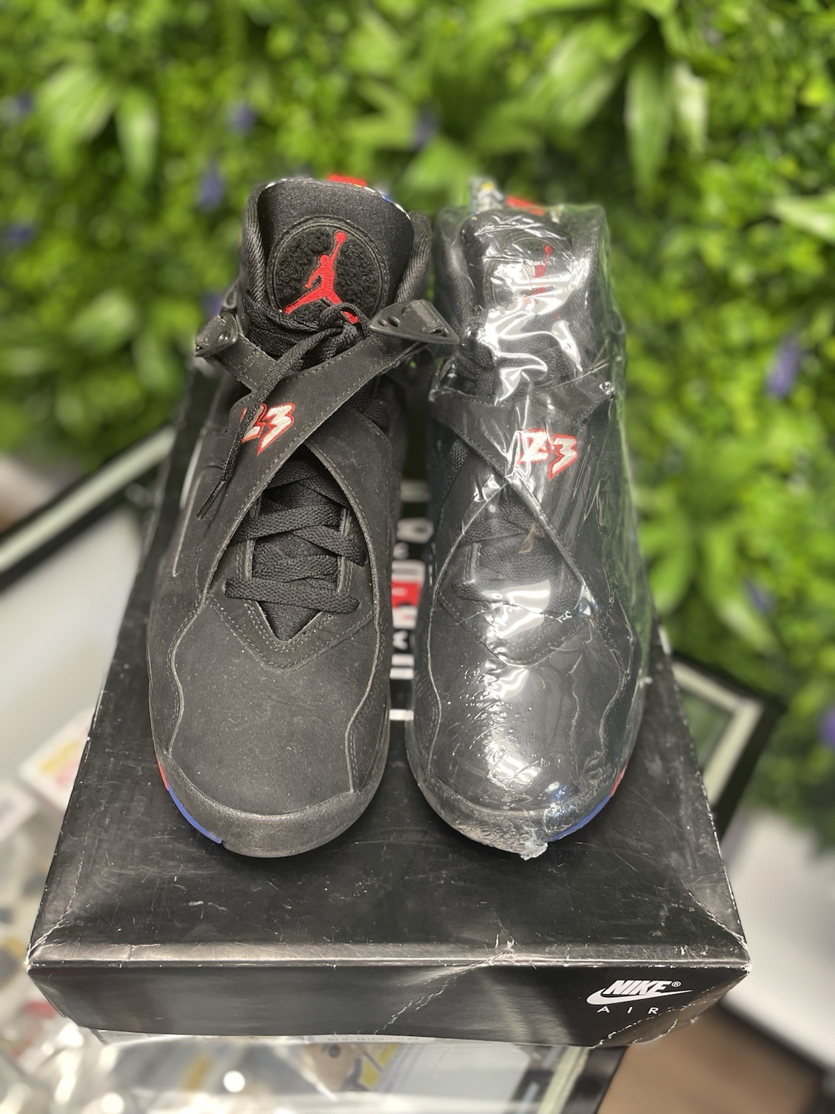 Air Jordan 8 Retro “PLAYOFFS” 2023 – Size 9 – 305381 062 Black Red White