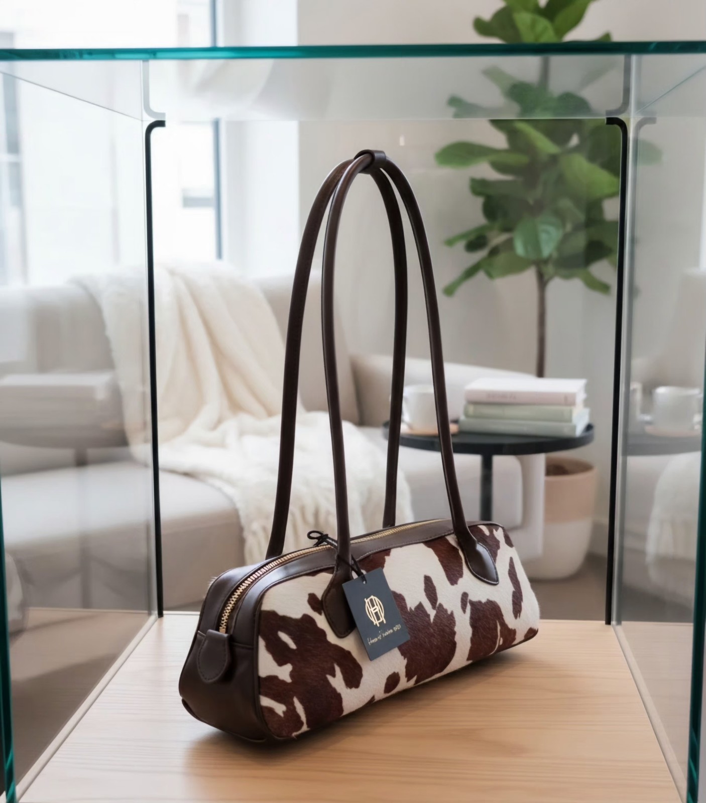 House Of Harlow 1960 Genuine Calf Hair New Bag