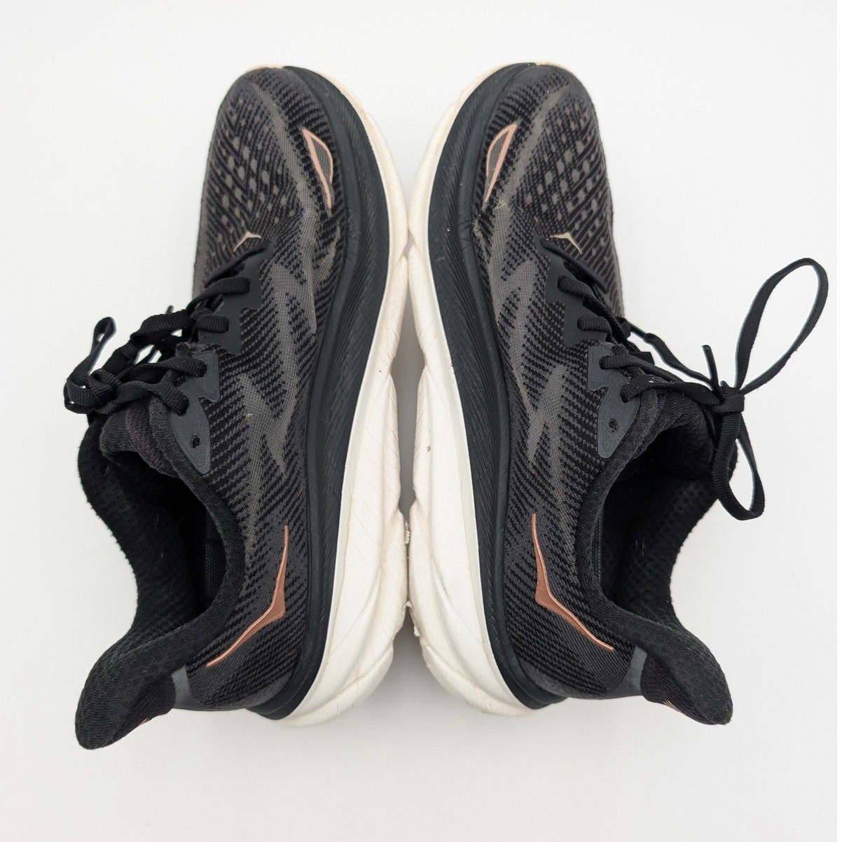 Hoka One One Clifton 9 Running Shoes Sneakers Women’s Black Size US8.5B EU40 2/3