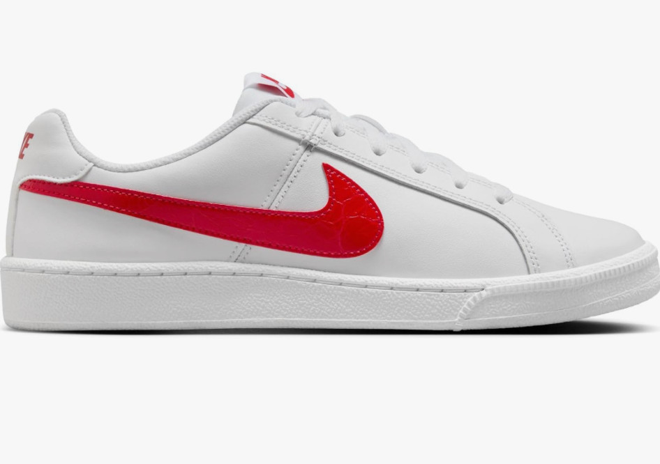 Nike Court Royale White University Red Women’s Shoes 749867-114
