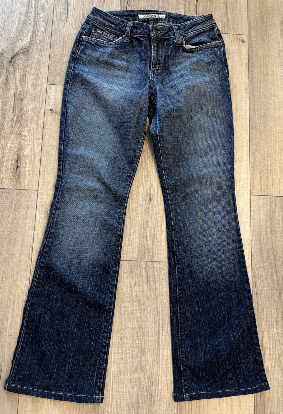Joe’s Women Jeans Size 28 Boot Cut Blue Distressed Low Rise