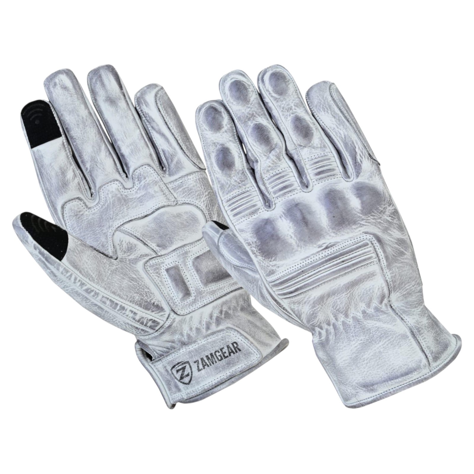 Riding Gloves Summer Motorcycle Leather Protective Touchscreen Biker Armor