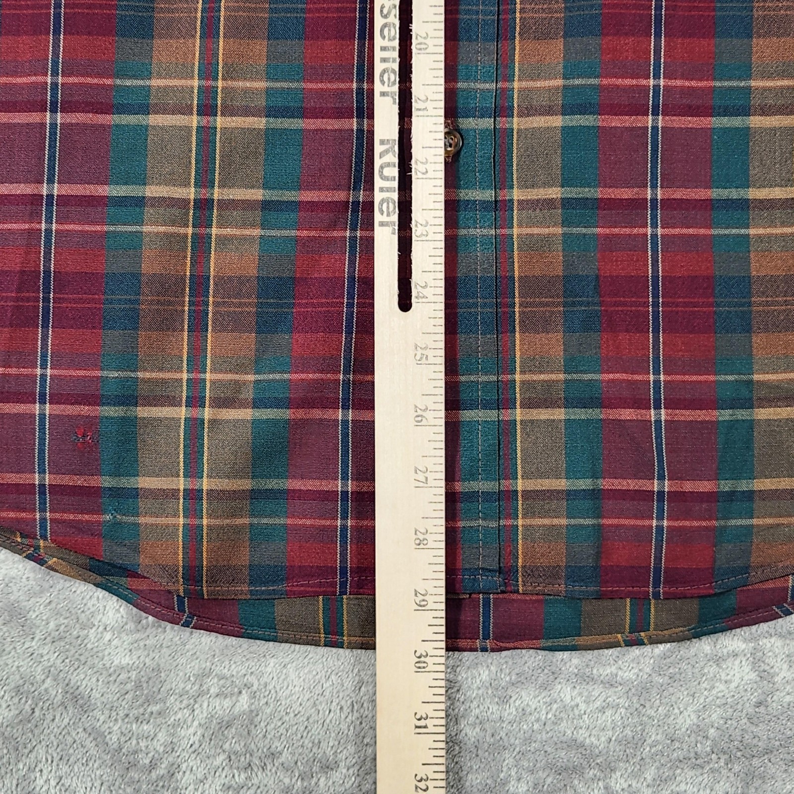 Vintage Pendleton Sir Pendleton Shirt Mens Medium Plaid Wool Made USA 90s