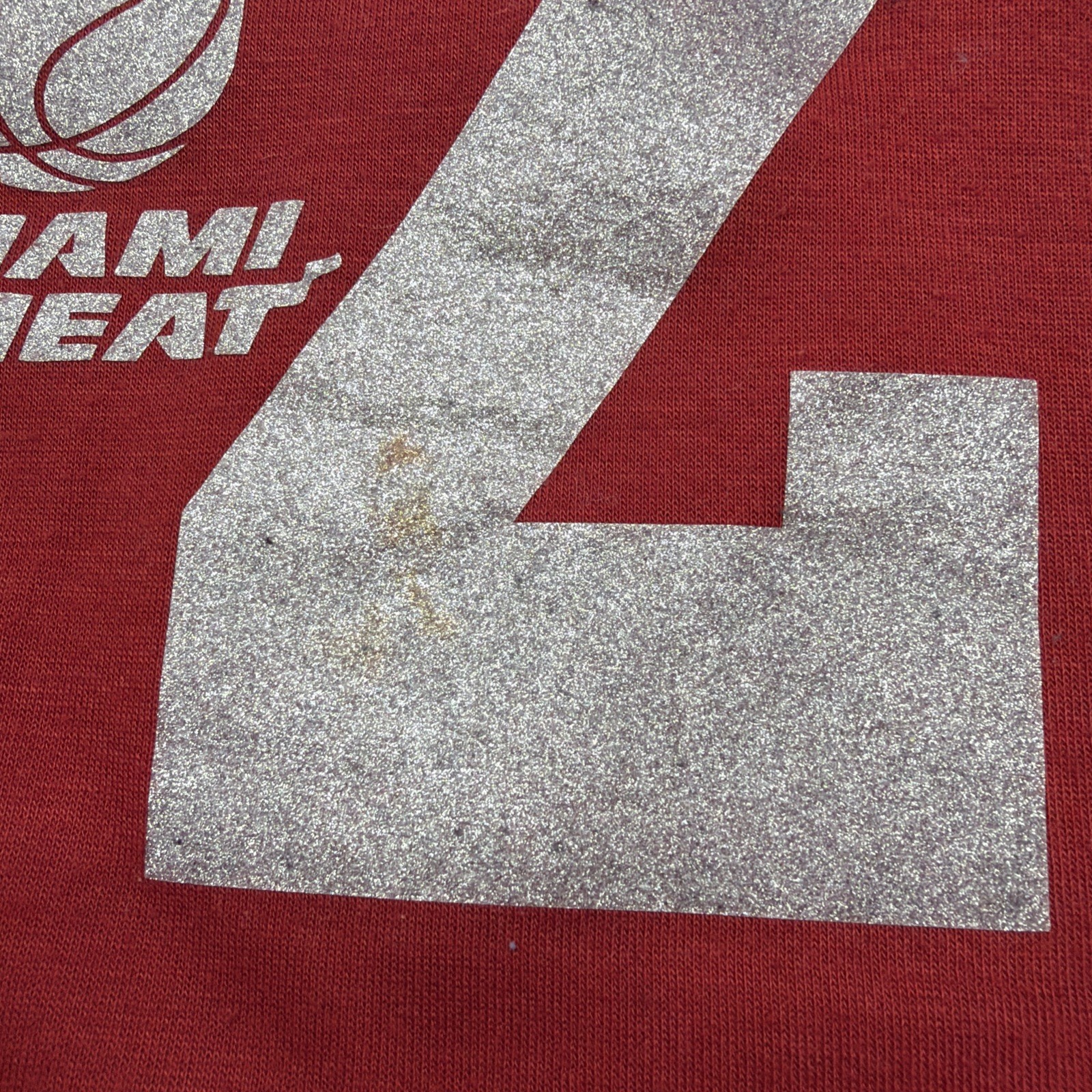 Miami Heat George T-shirt Men 2XL Graphic Glitter Buckets Butler 22.#42130