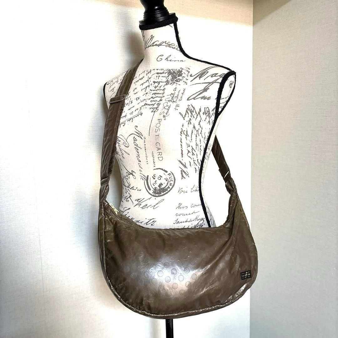 Porter Girl Bonbon Series Half Moon Shoulder Bag Used
