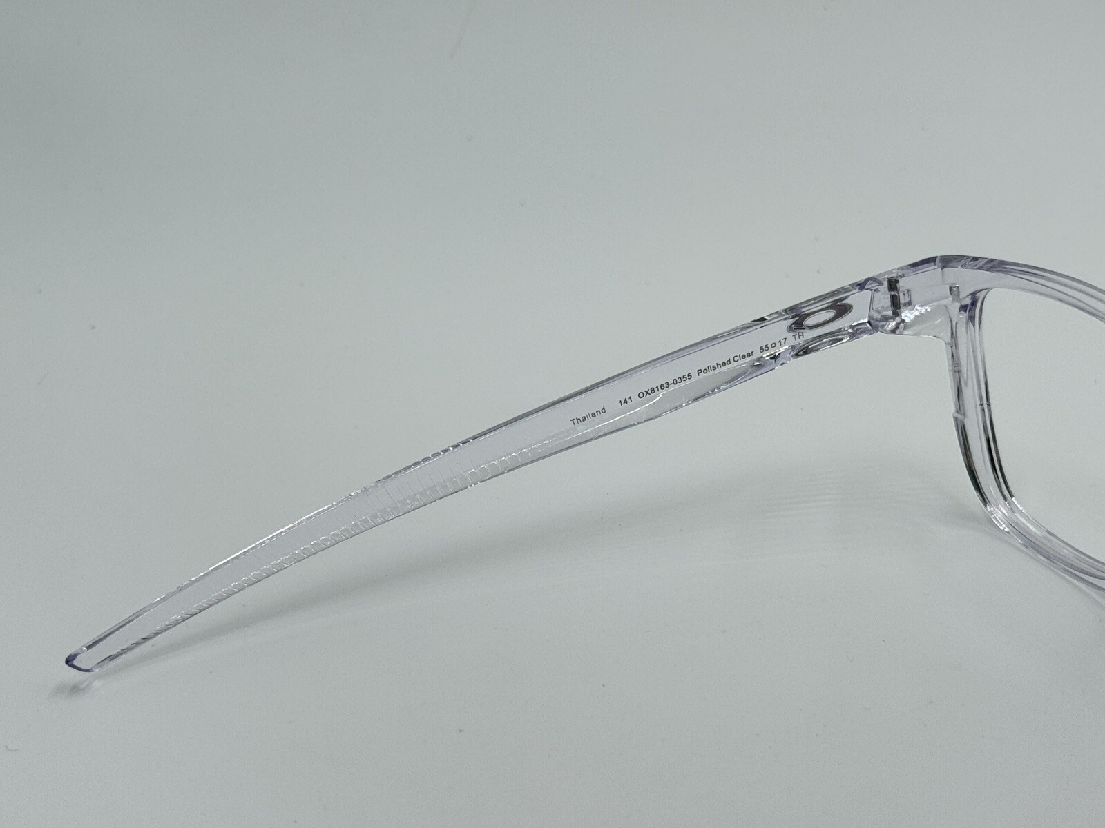 NEW Oakley Centerboard OX8163-0355 Clear/ Chrome Icons Eyeglasses Frames 55-17mm