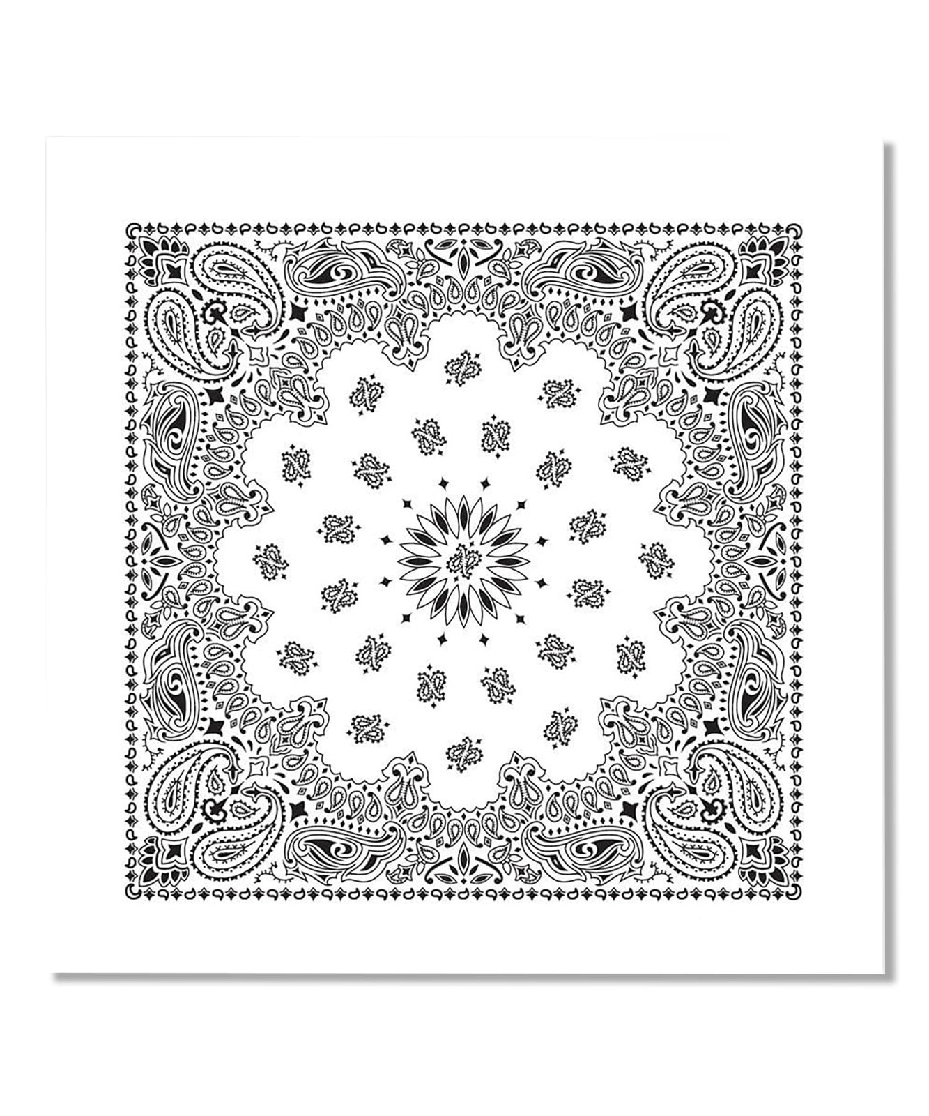 Bycc Bynn Large 27×27 Inch Bandana – 4 Pack 100% Cotton Bandanas for Men & Women