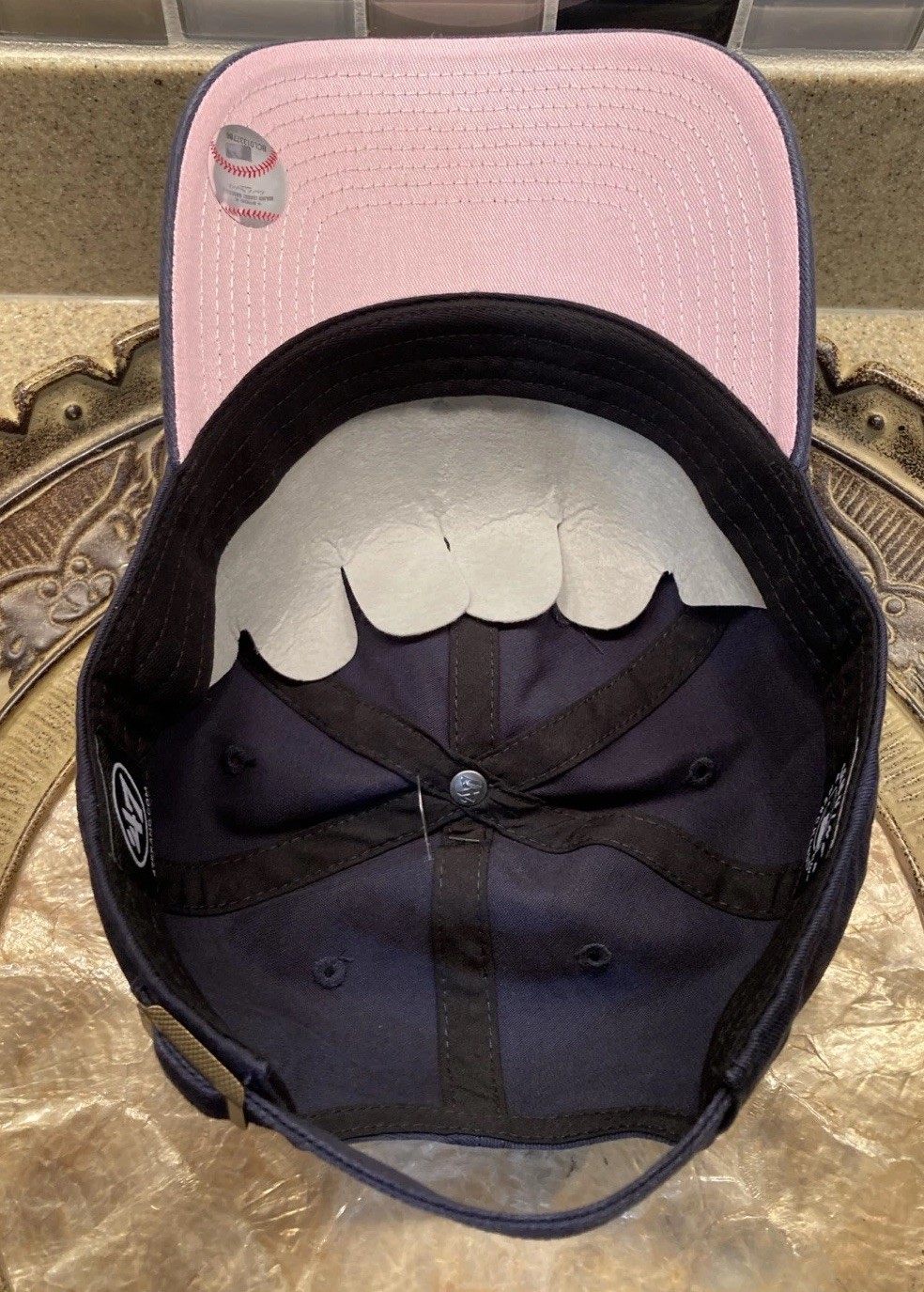 ’47 Brand New York Yankees Clean Up Hat Navy One Size Adjustable NWT