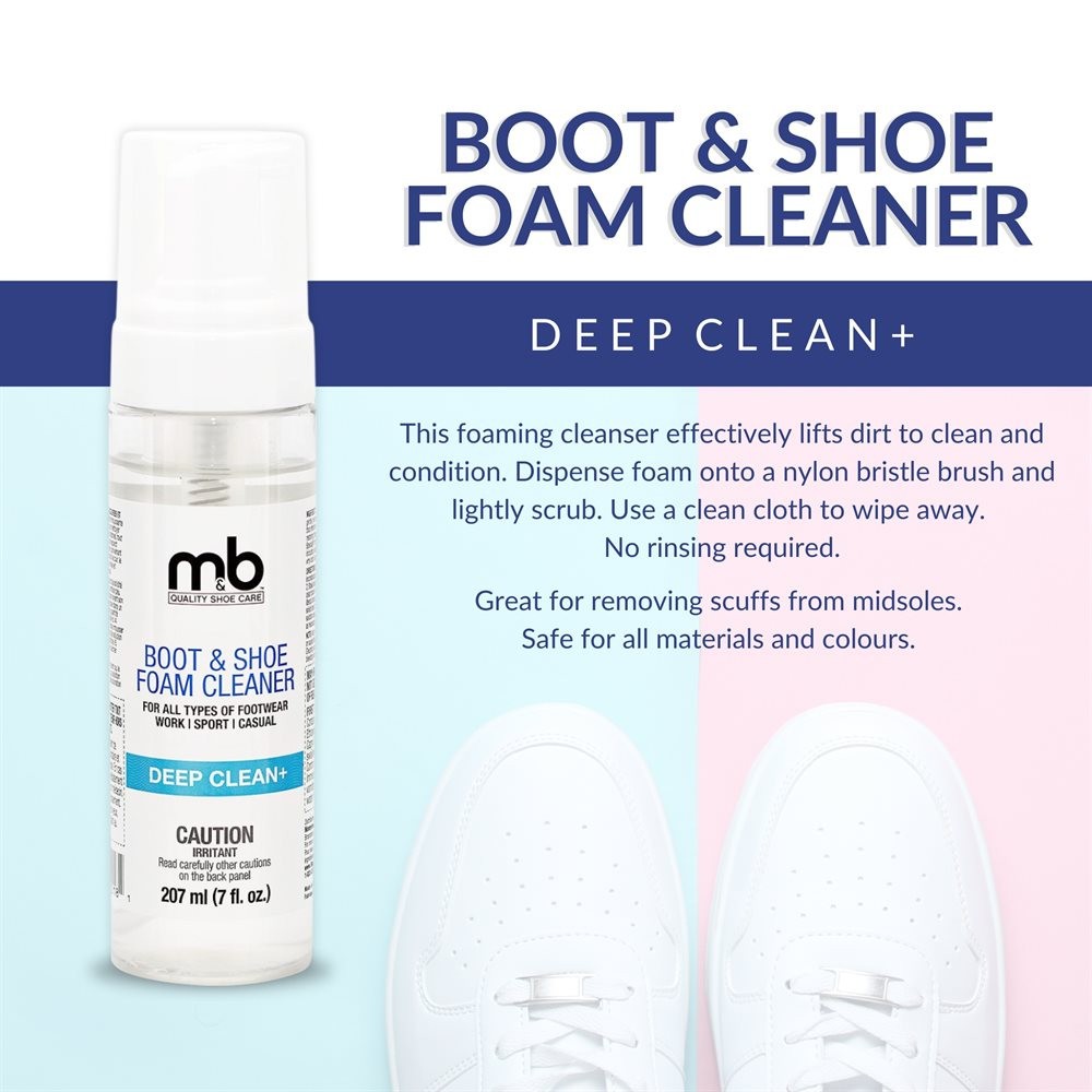 Moneysworth and Best – Boot & Shoe Foam Cleaner – Deep Clean+ 7oz #61018
