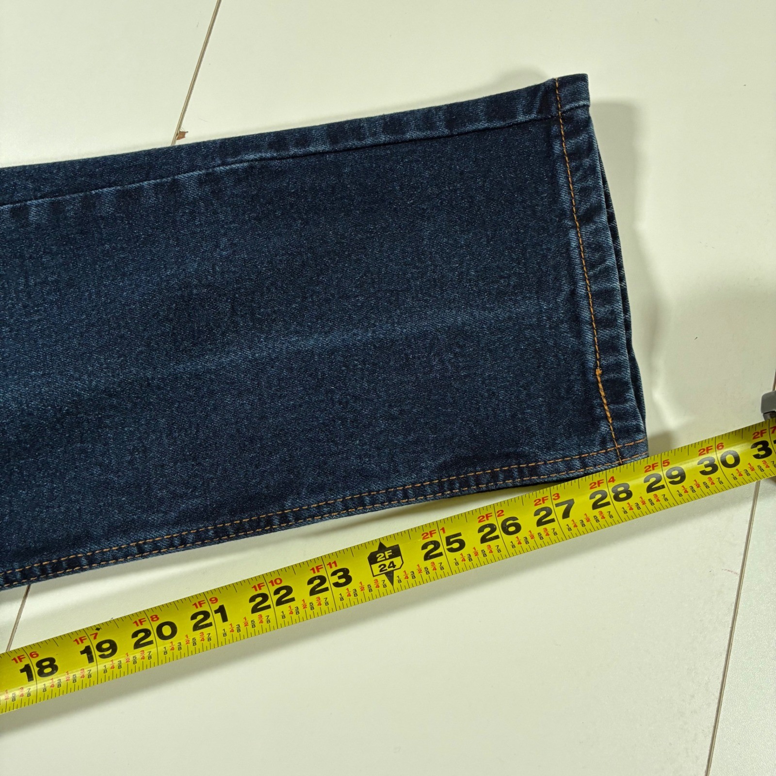 Levi’s 505 Regular Fit Jeans 30×29 Dark Wash Indigo Straight Denim (Tag 32×30)