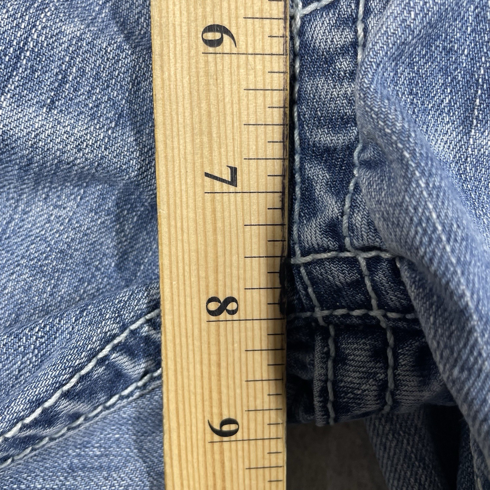 BKE Buckle Aiden straight leg jeans men’s 28R (fits 29×31) blue medium wash