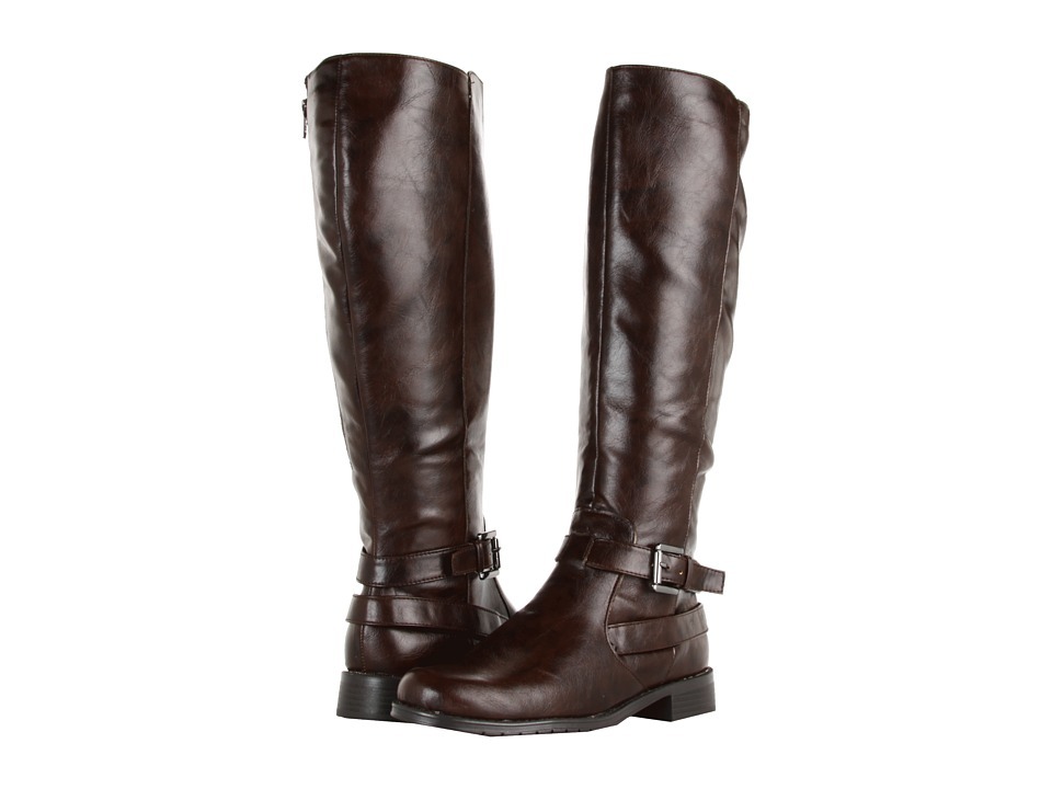 Aerosoles Women’s Knee-High With Pride Faux Leather Brown Boots Size 5.5 M